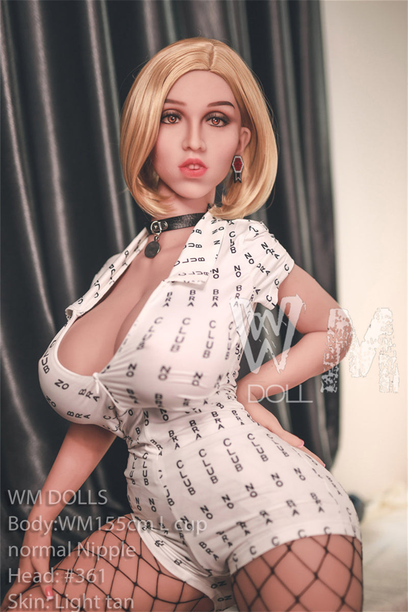 WM DOLL 155cm Leila リアルドール  Ｌ-cup爆乳熟女外人セックス カスタマイズ可能 TPE製  ダッチワイフ 等身大ラブドール通販