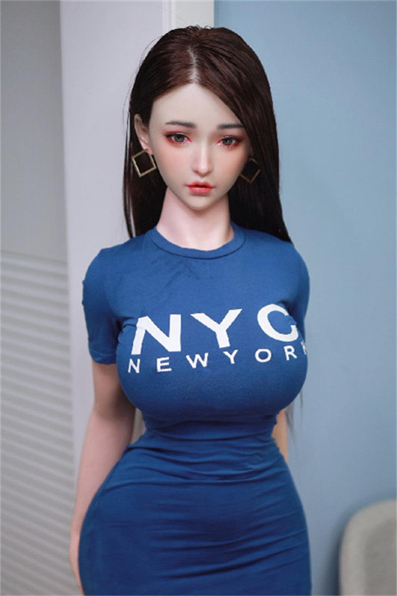 知佳 157cm ラブドール通販 ギャル 巨乳美少女セックス エロフィギュア超美人セックス 全身シリコン製ダッチワイフ JYDOLL リアル