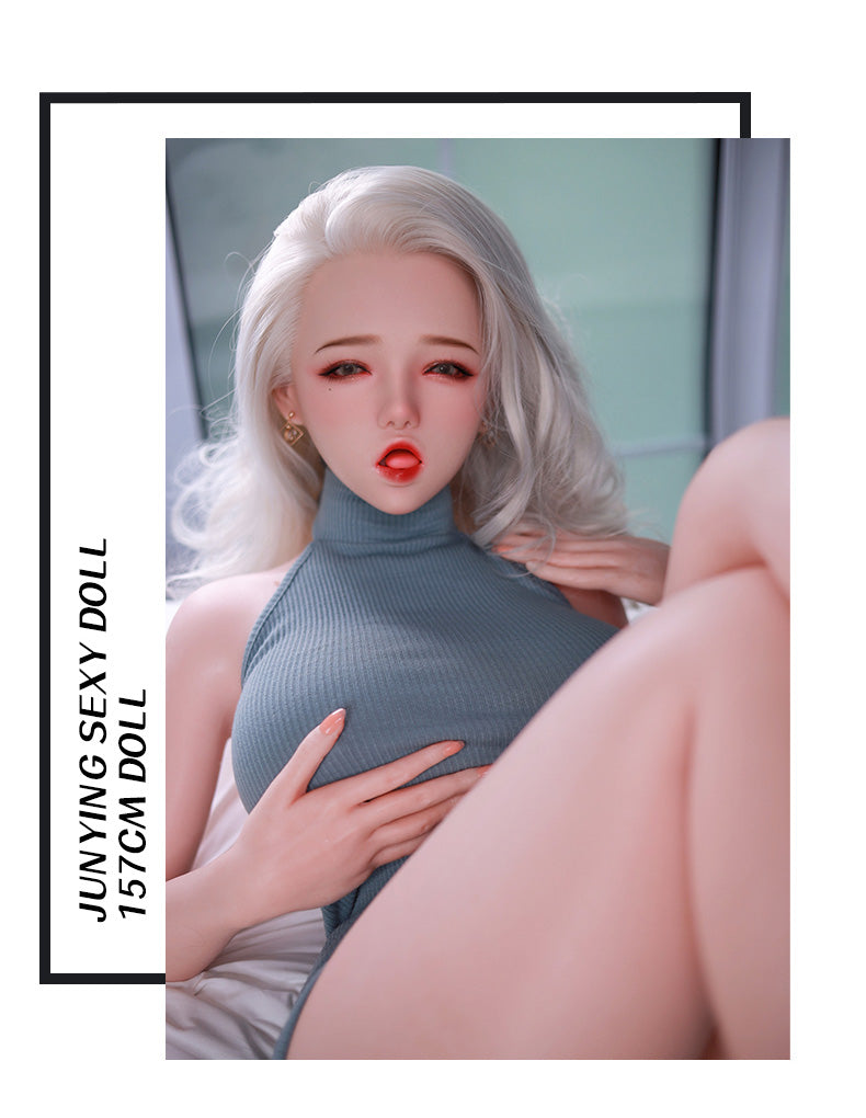 奈加 157cm ラブドール通販 シリコンヘッド+TPEボディー  ヘア顔美少女セックス 巨乳セックス等身大リアルドール正規品 JYDoll