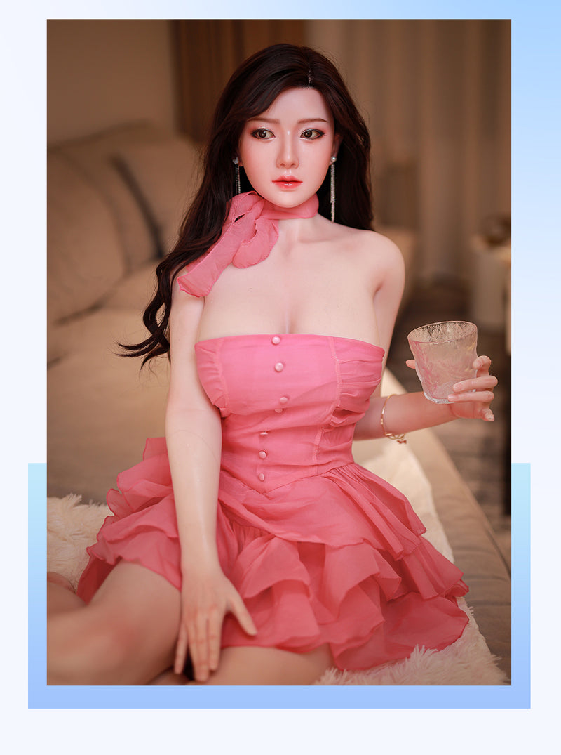 安江 170cm ラブドール通販 シリコンヘッド+TPEボディー  美人セックス 韓国 巨乳セックス 等身大リアルドール正規品 JYDoll