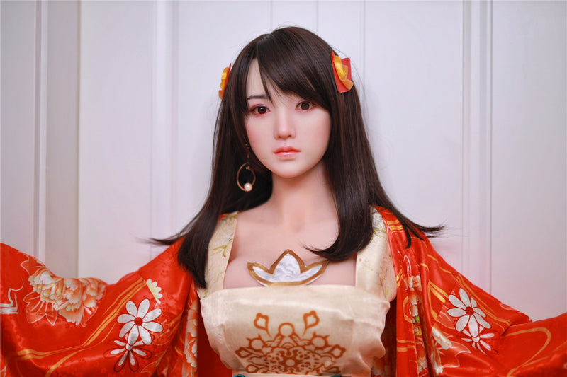 安奈 161cm ラブドール通販 シリコンヘッド+TPEボディー  中国伝統漢服巨乳美少女セックス等身大リアルドール正規品 JYDoll
